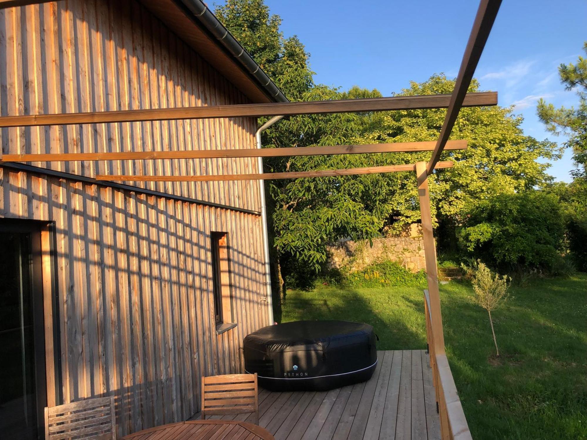 Lodge Evasion Fleurie Proche St Emilion Guillac  Экстерьер фото