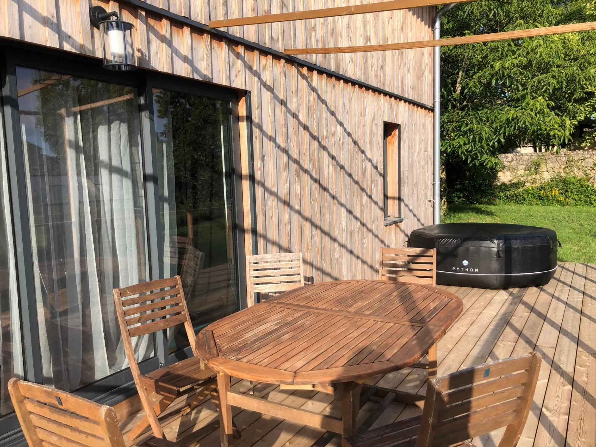 Lodge Evasion Fleurie Proche St Emilion Guillac  Экстерьер фото